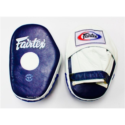 Боксерские лапы Fairtex (FMV-10 blue)